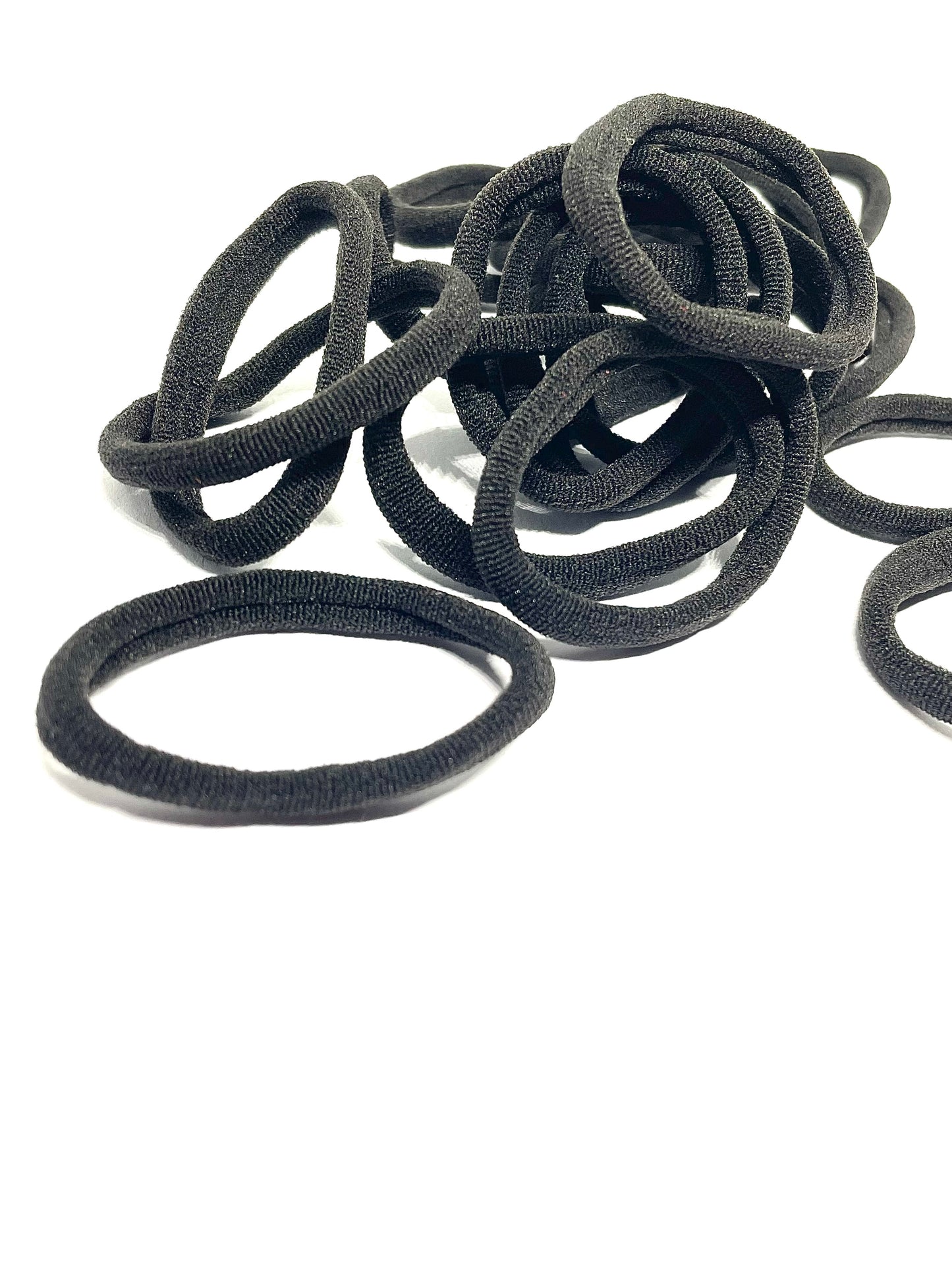 Lot de 10 élastiques noirs