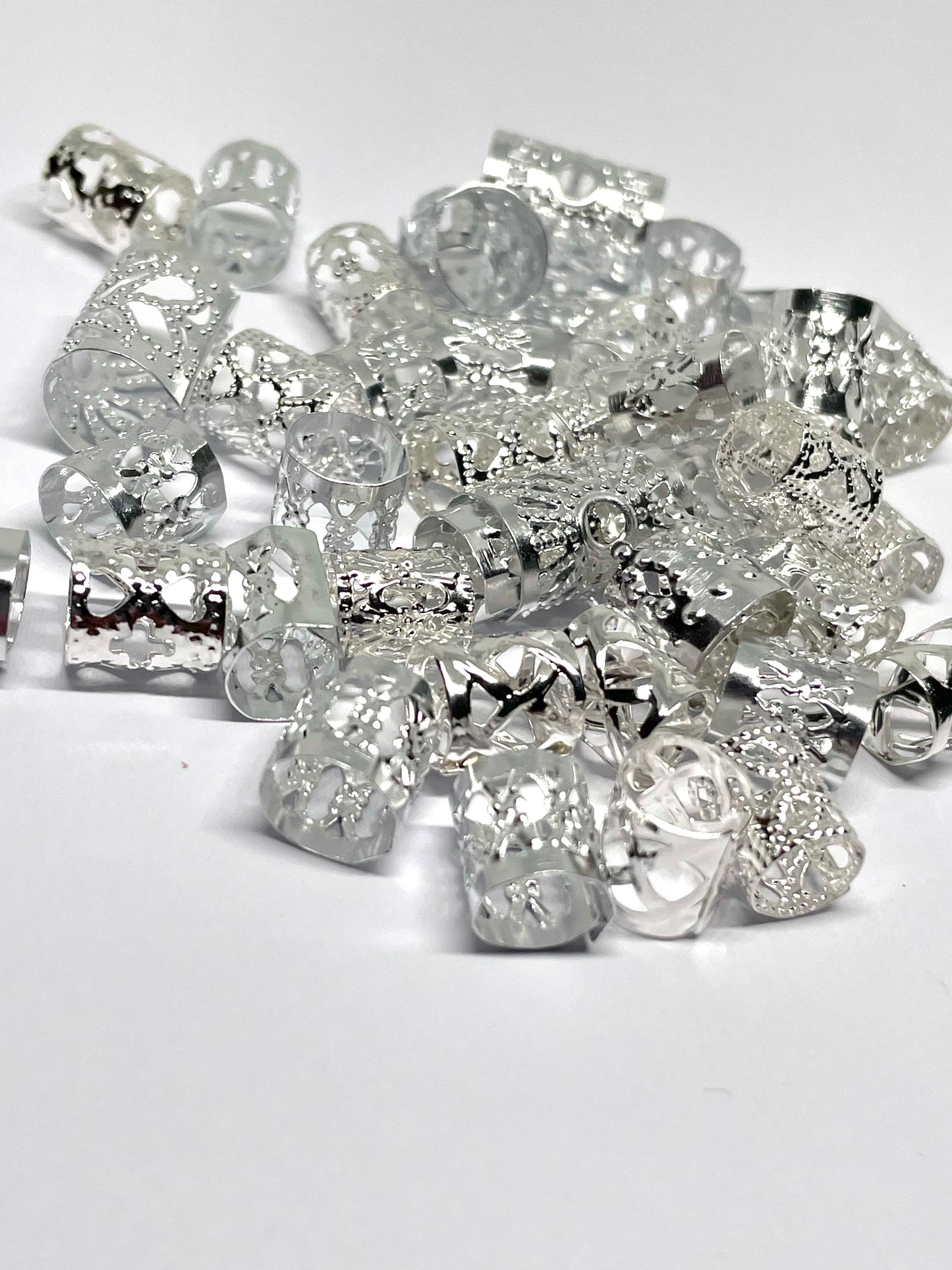 Mini Pack 20 Perles Locks – Doré ou Argenté | So Love Beauty