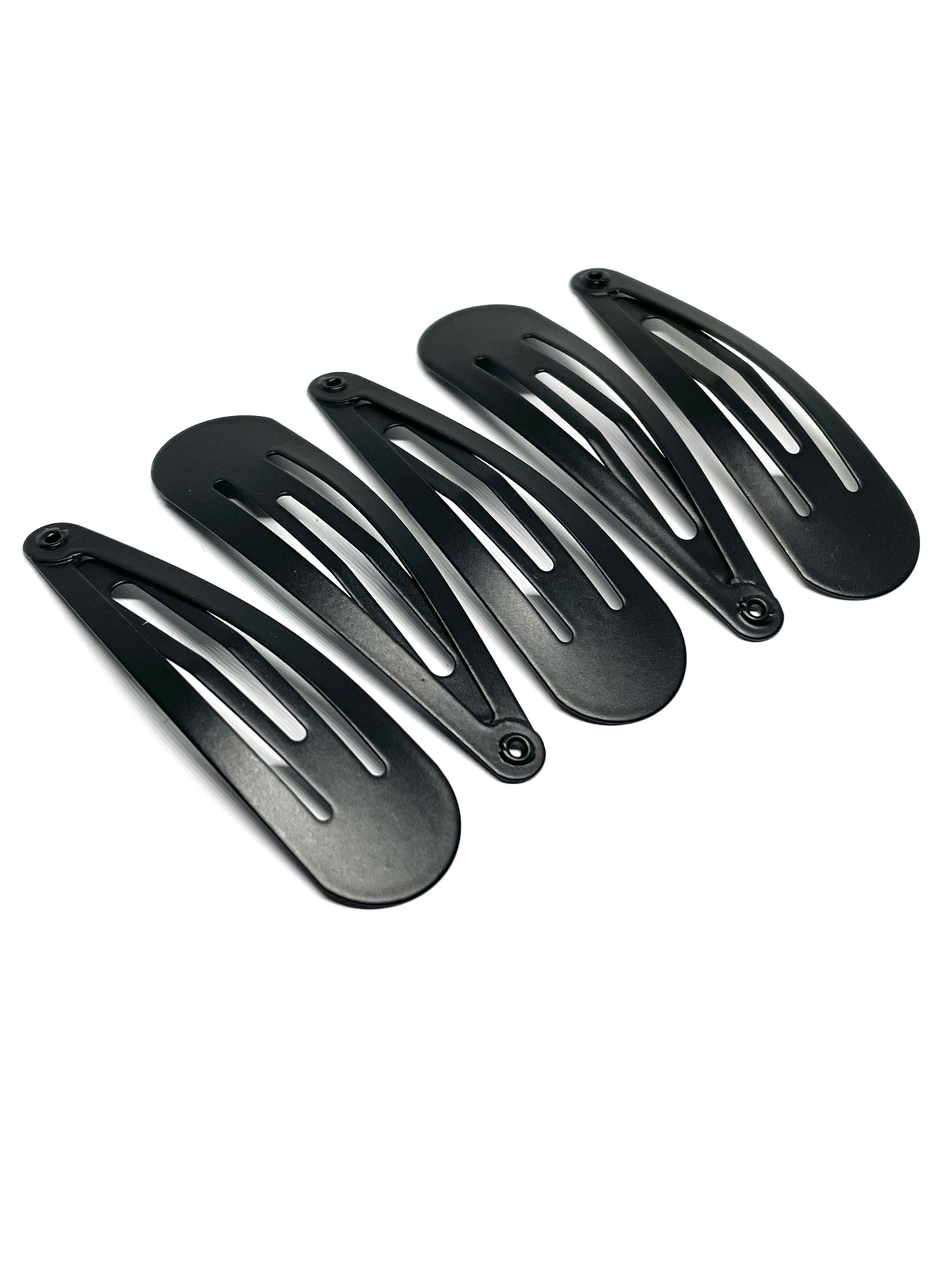 Pinces Plates Noires – Pack de 20 | So Love Beauty