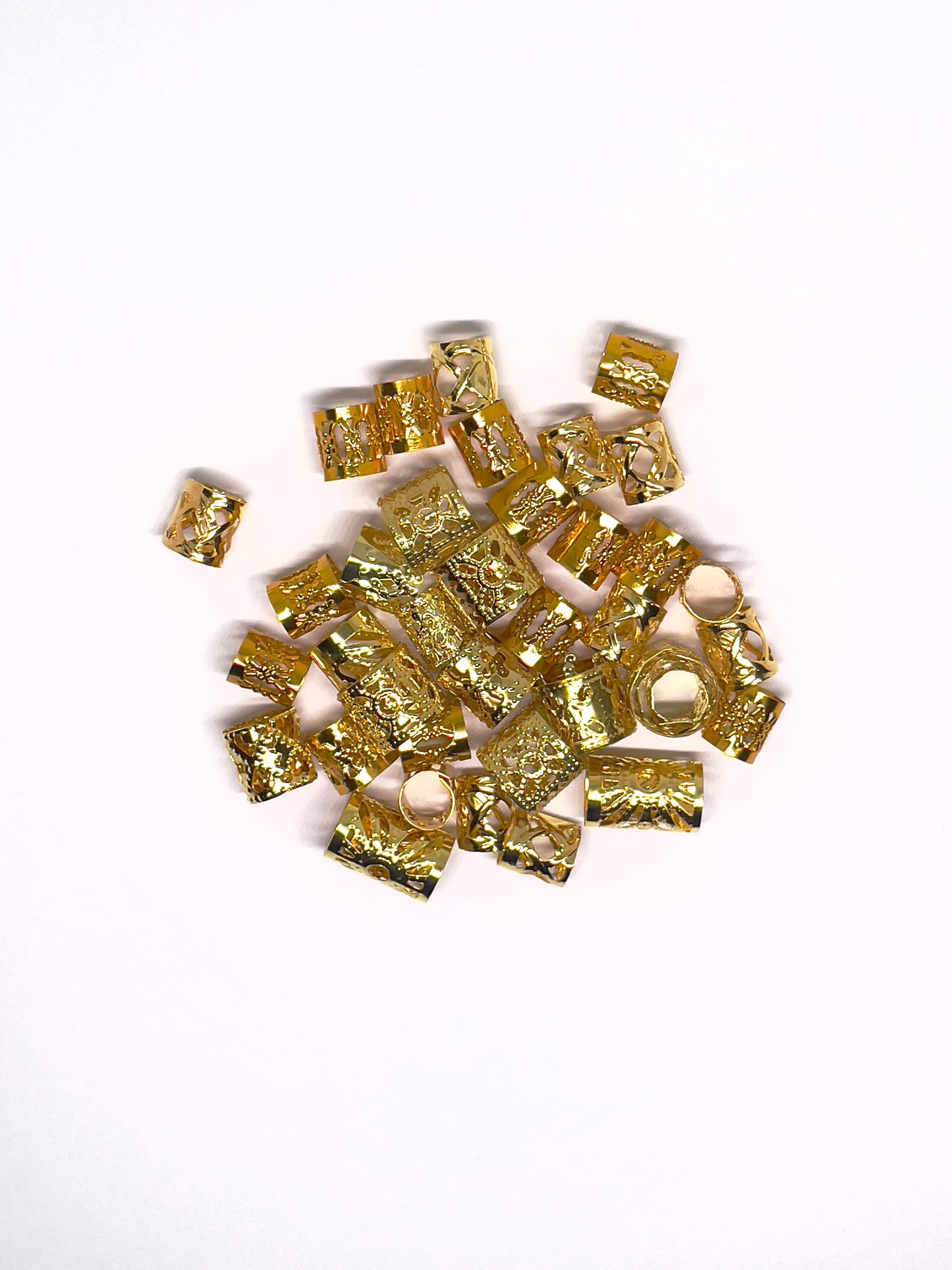 Mini Pack 20 Perles Locks – Doré ou Argenté | So Love Beauty