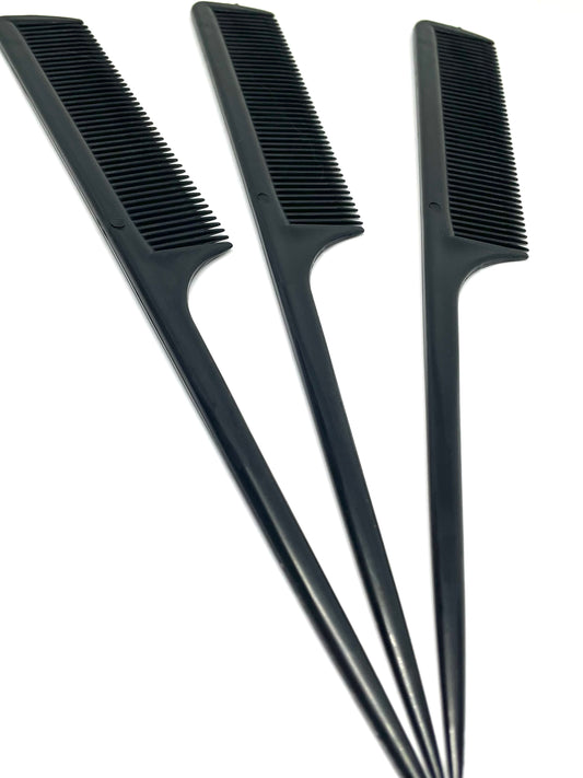 Peigne Queue de Rat Noir – Unité | So Love Beauty