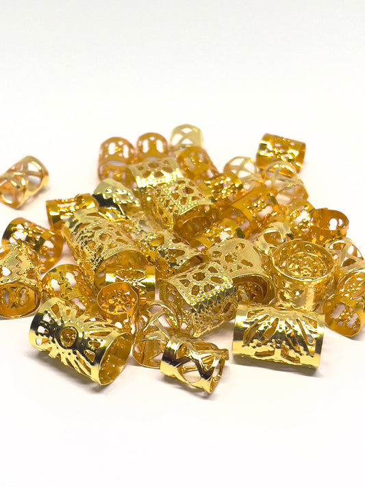 Mini Pack 20 Perles Locks – Doré ou Argenté | So Love Beauty