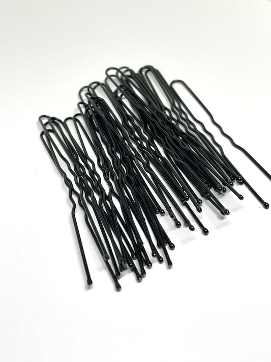 Épingles à Cheveux Noires – Pack de 50 | So Love Beauty